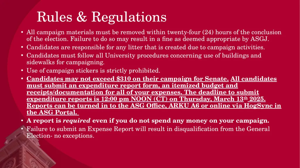 2025 General Election Senate Candidate Orientation - slide 11 of 41