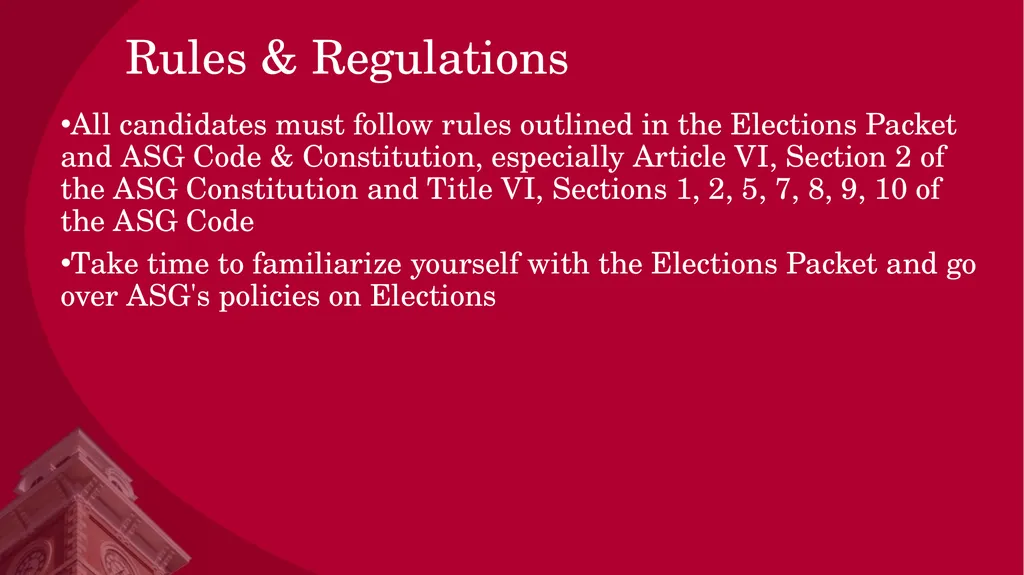 2025 General Election Senate Candidate Orientation - slide 8 of 41