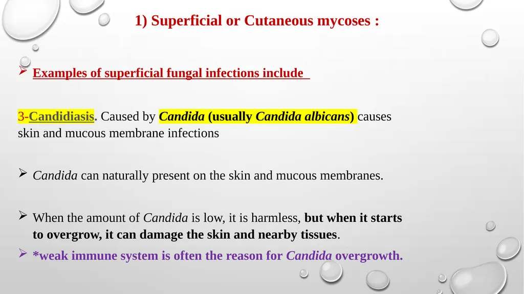 Medical Mycology Lab2 Mycosis What is Mycosis ? - slide 5 of 19