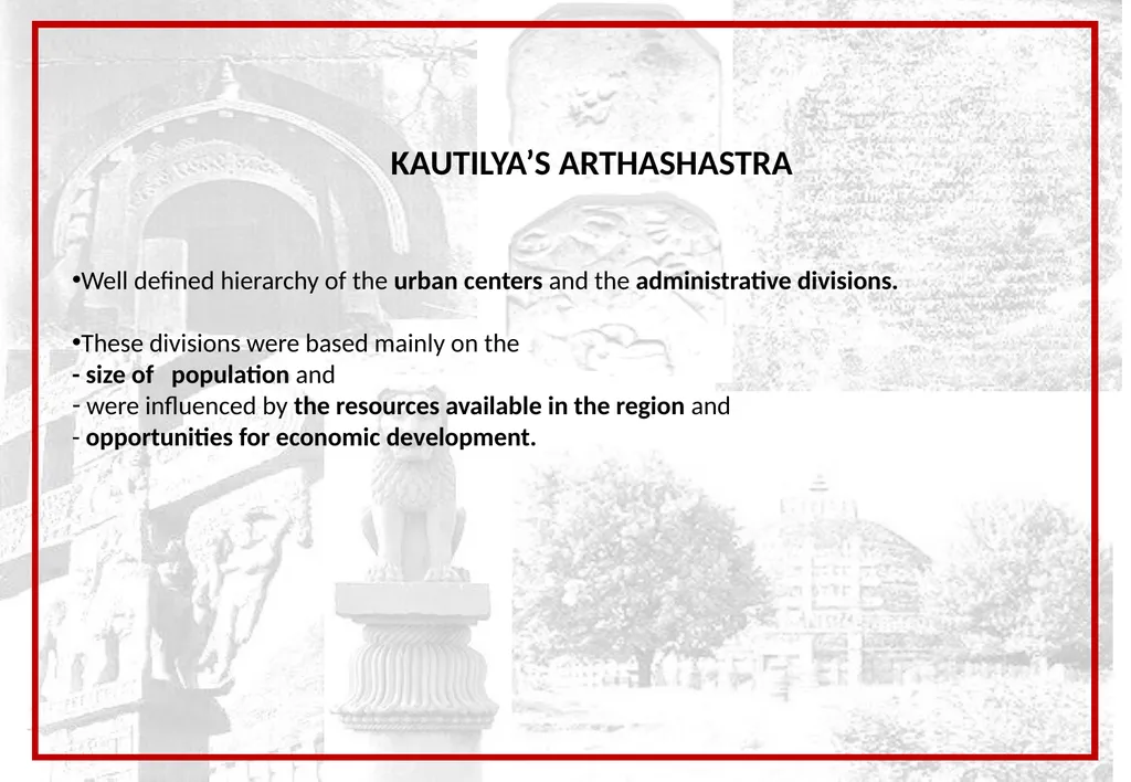 Subject: Principles Of Human Settlements-I Topic: - slide 5 of 15