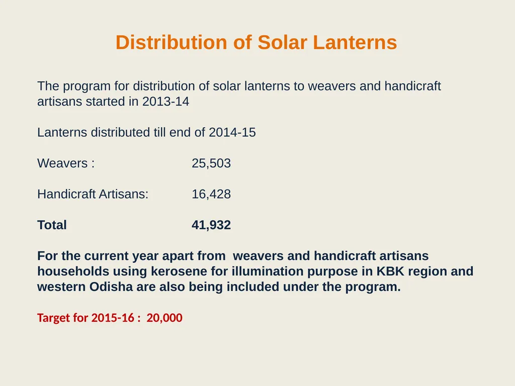 Odisha Renewable Energy Development Agency (OREDA) - slide 12 of 15