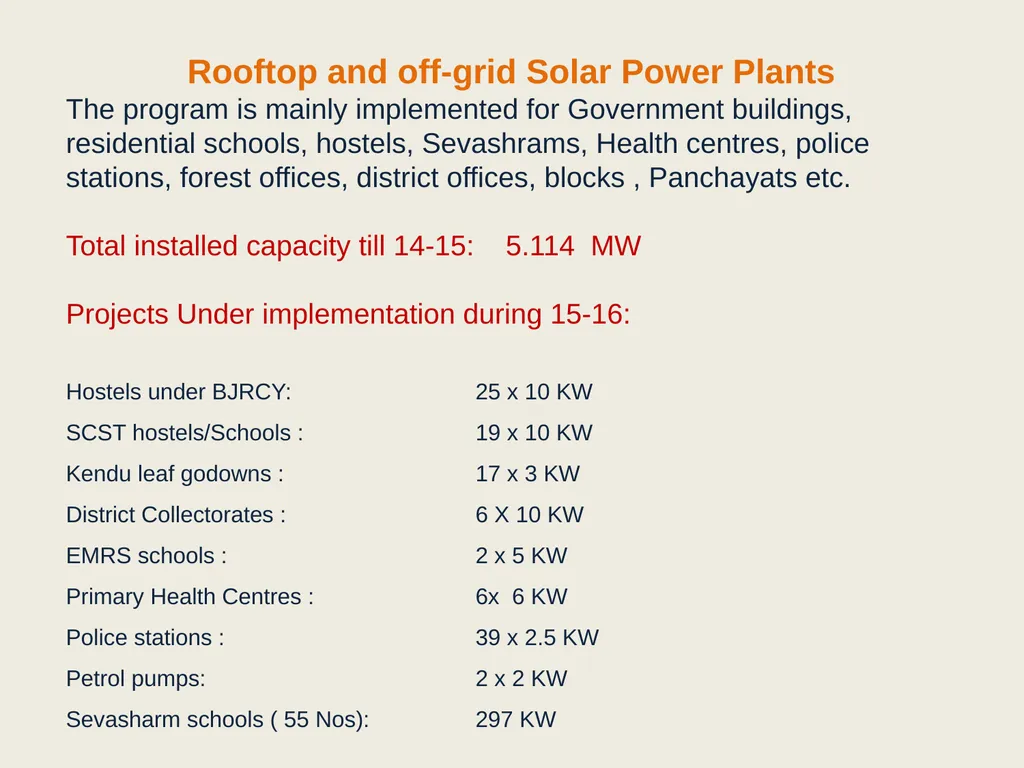 Odisha Renewable Energy Development Agency (OREDA) - slide 6 of 15