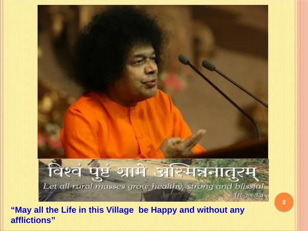 Sri Sathya Sai Grama Seva in 6000 villages - slide 2 of 13