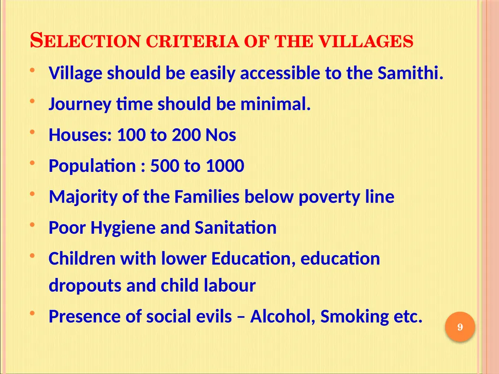 Sri Sathya Sai Grama Seva in 6000 villages - slide 9 of 13