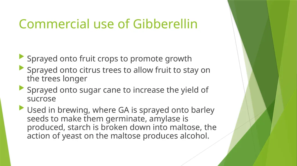 Abscission and Commercial hormones Spec Learning - slide 7 of 18