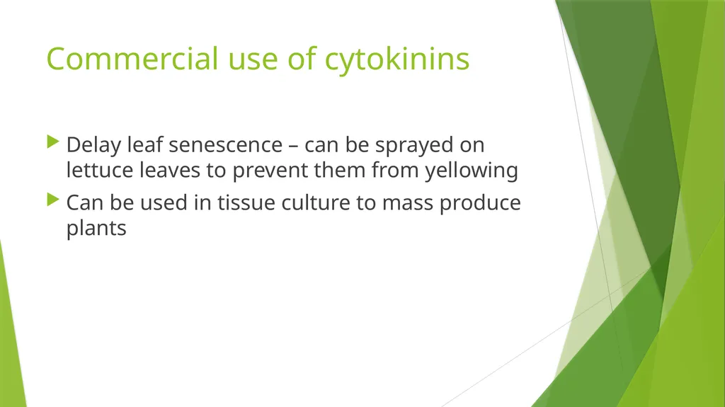Abscission and Commercial hormones Spec Learning - slide 8 of 18