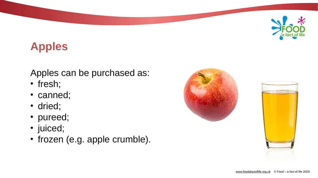 Apples What are these? These are apples. Apples - slide 9 of 14
