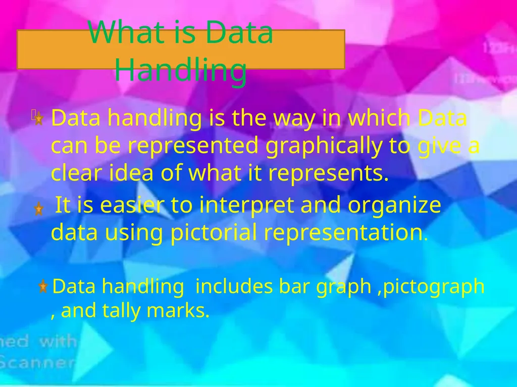 SUB- MATHEMATICS CLASS -V TOPIC- DATA HANDLING k - slide 10 of 31
