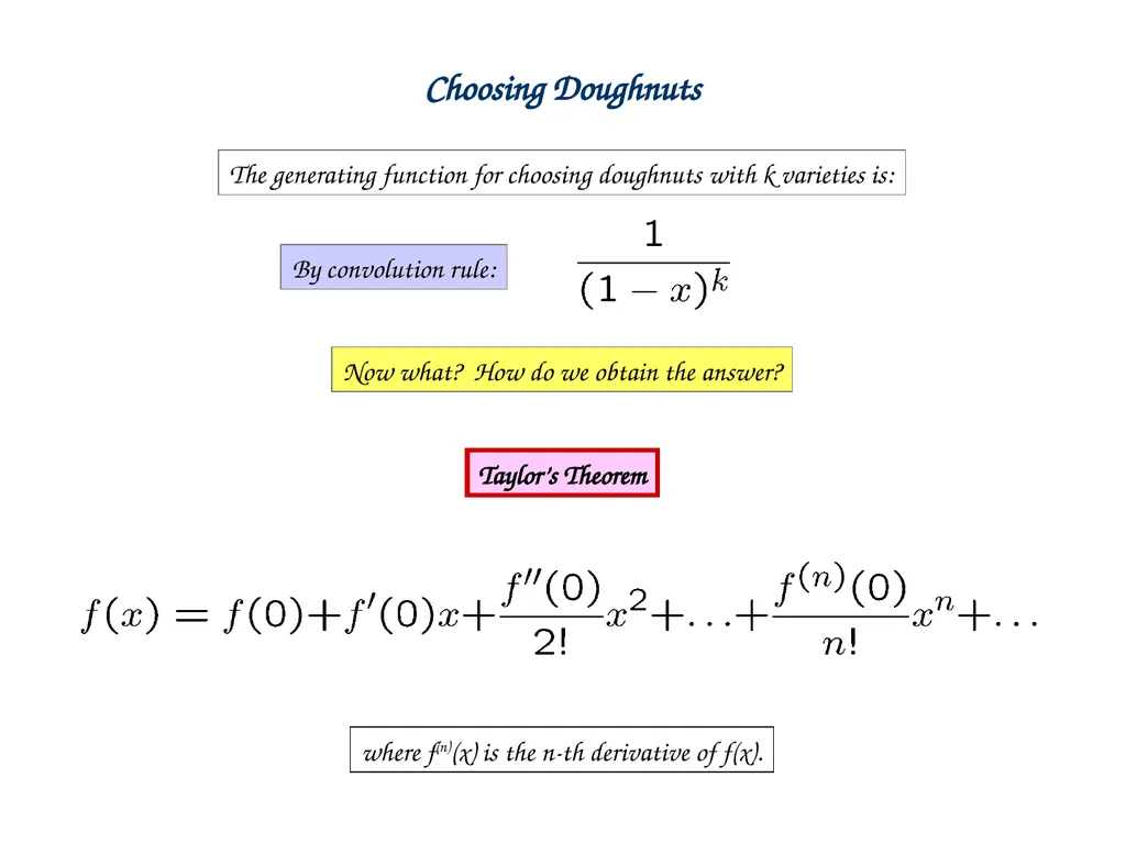 Generating Functions and Counting Trees Today’s - slide 22 of 54