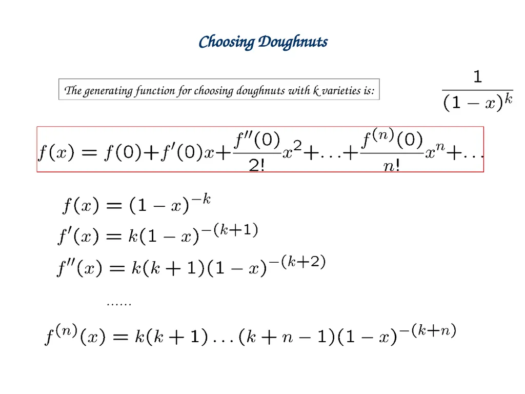Generating Functions and Counting Trees Today’s - slide 24 of 54
