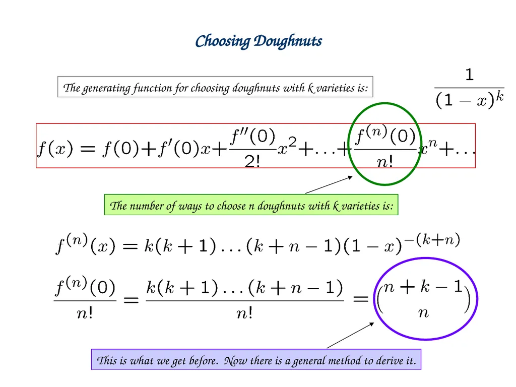 Generating Functions and Counting Trees Today’s - slide 25 of 54