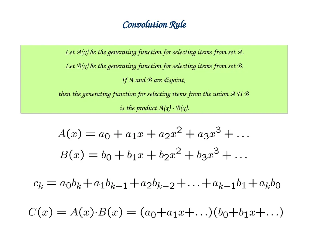 Generating Functions and Counting Trees Today’s - slide 19 of 54
