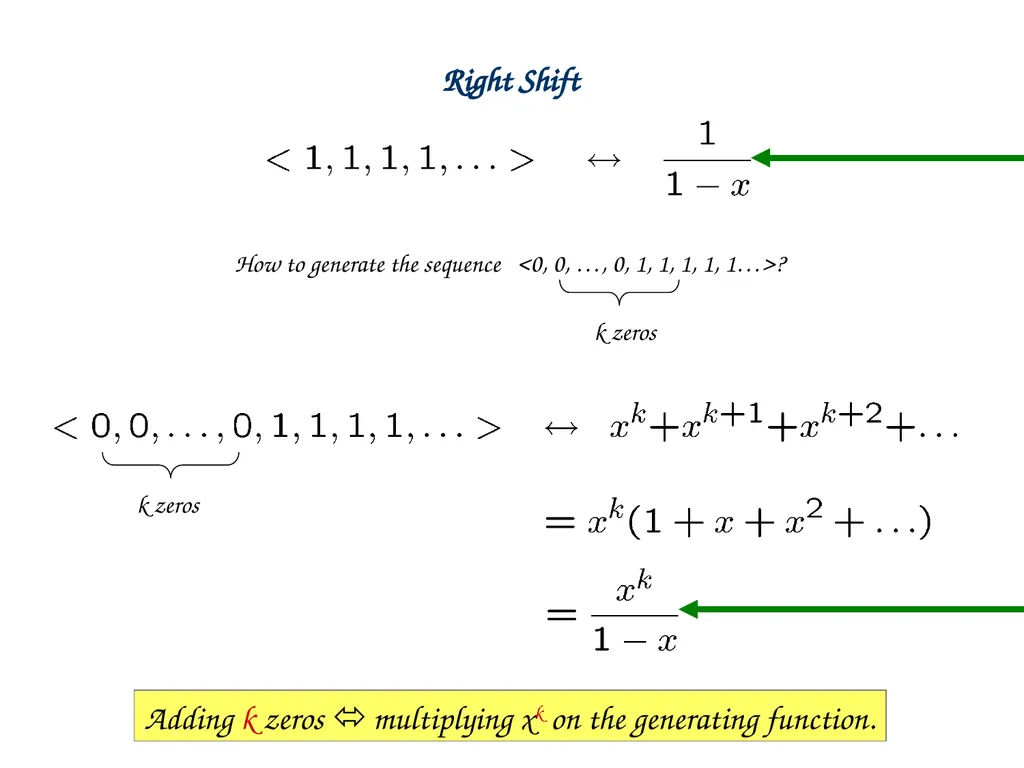 Generating Functions and Counting Trees Today’s - slide 12 of 54