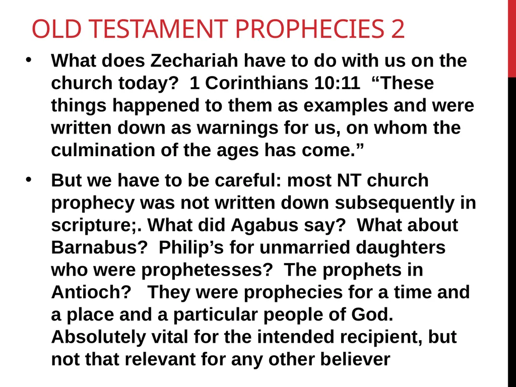 Zechariah Chapter 4 “A prophetic interpretation” - slide 9 of 16