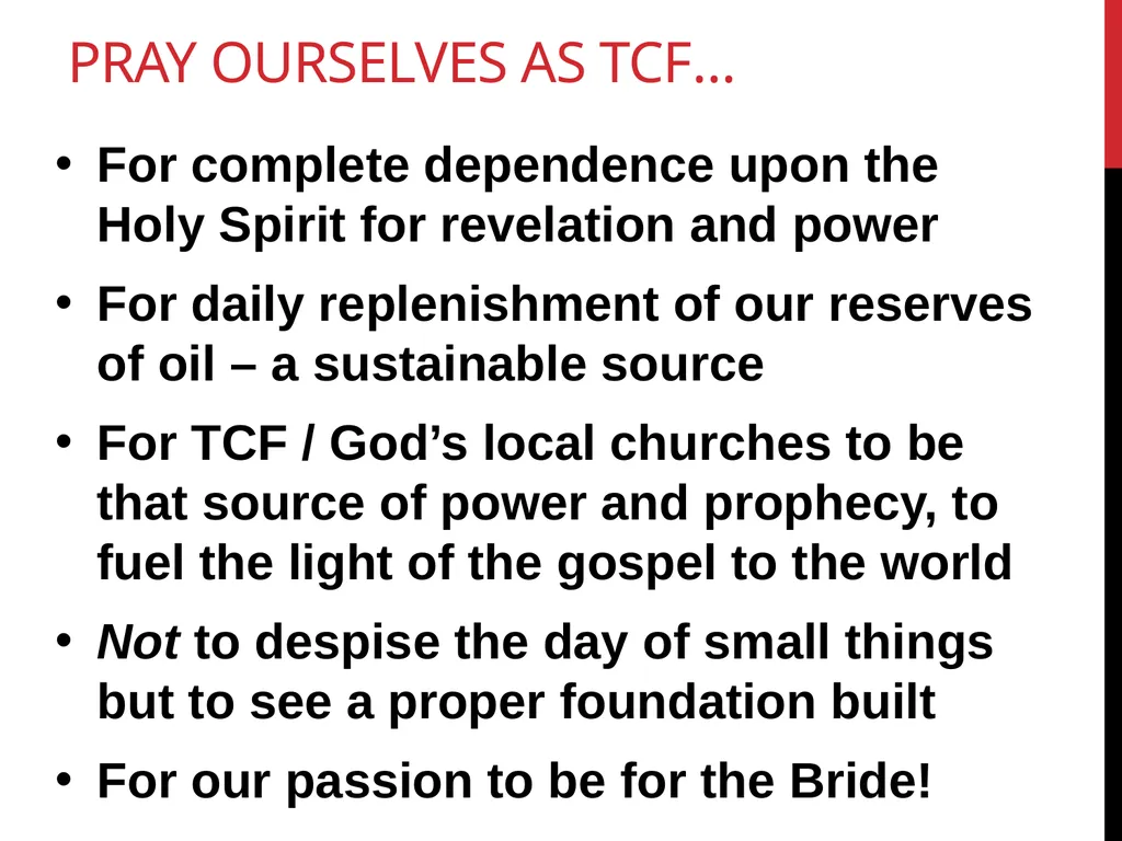 Zechariah Chapter 4 “A prophetic interpretation” - slide 16 of 16