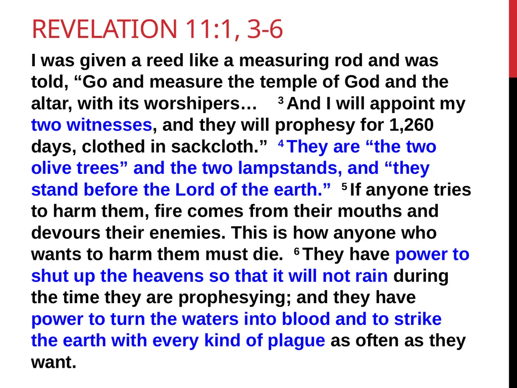 Zechariah Chapter 4 “A prophetic interpretation” - slide 11 of 16