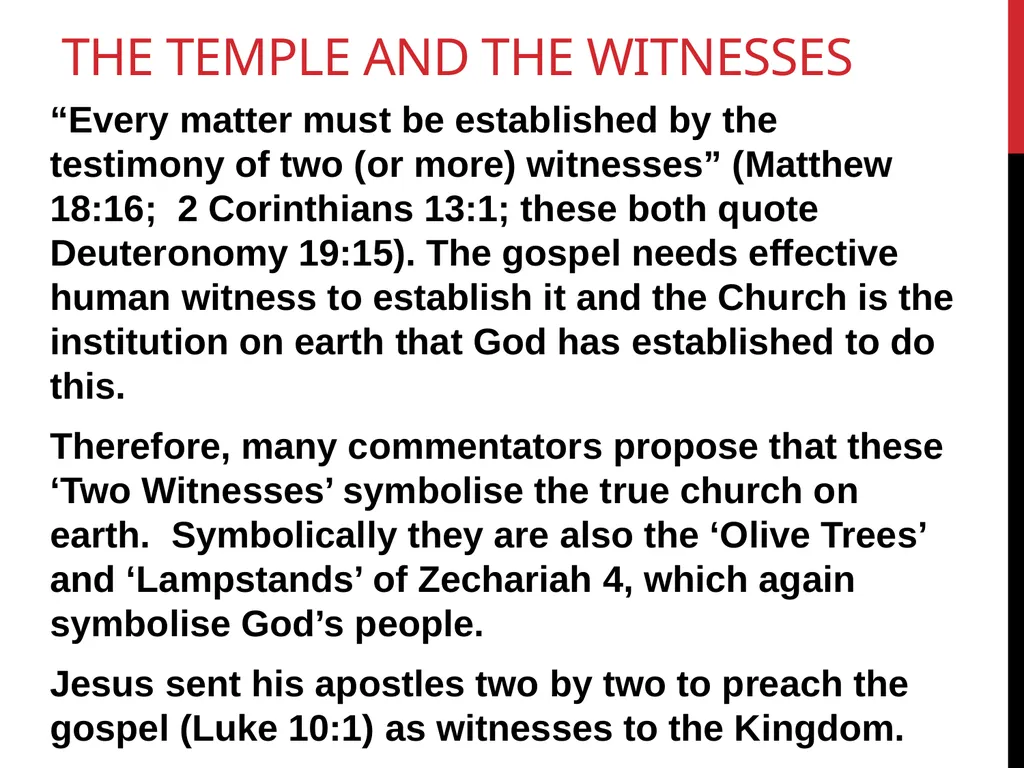 Zechariah Chapter 4 “A prophetic interpretation” - slide 12 of 16