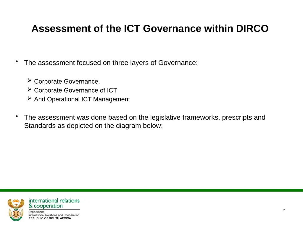 DIGITAL STRATEGY 2020- 2025 IMPLEMENTATION UPDATE - slide 7 of 18