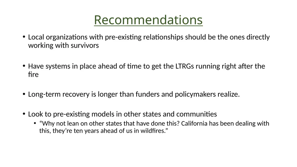 Grow Back Better Social and ecological factors - slide 11 of 12