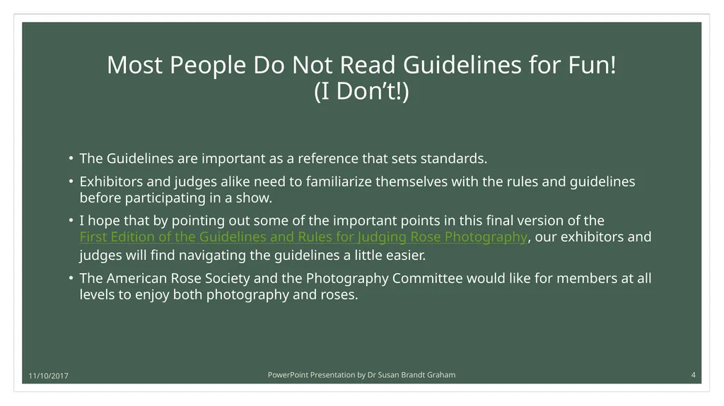 Photographing Roses: understanding and using the - slide 4 of 43