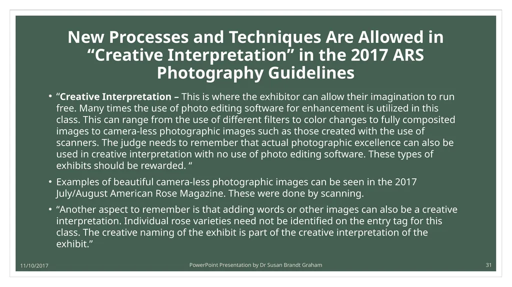 Photographing Roses: understanding and using the - slide 31 of 43