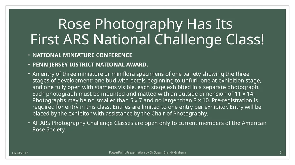 Photographing Roses: understanding and using the - slide 34 of 43