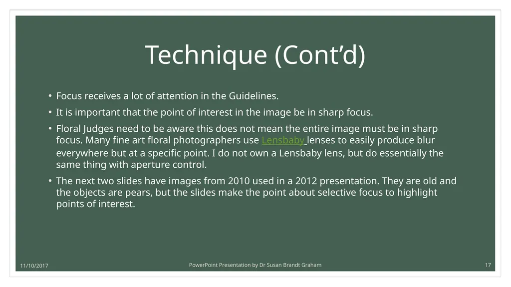 Photographing Roses: understanding and using the - slide 17 of 43