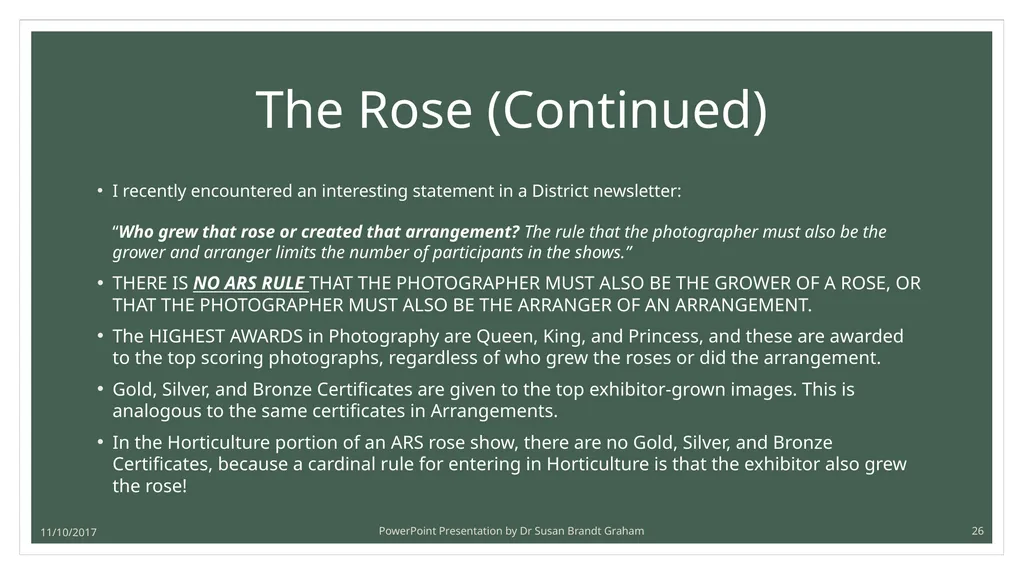 Photographing Roses: understanding and using the - slide 26 of 43