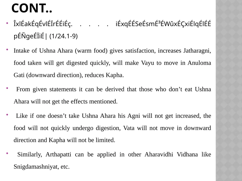 TANTRAYUKTI And ITS APPLICATION IN THE - slide 99 of 105