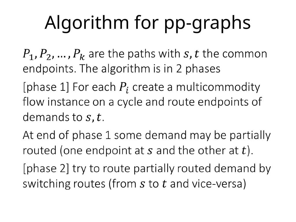 Integer multicommodity flow in series-parallel - slide 8 of 22