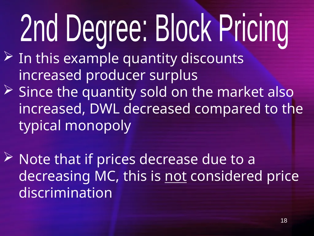 1 Ch 12: Capturing Surplus Any firm with market - slide 18 of 45