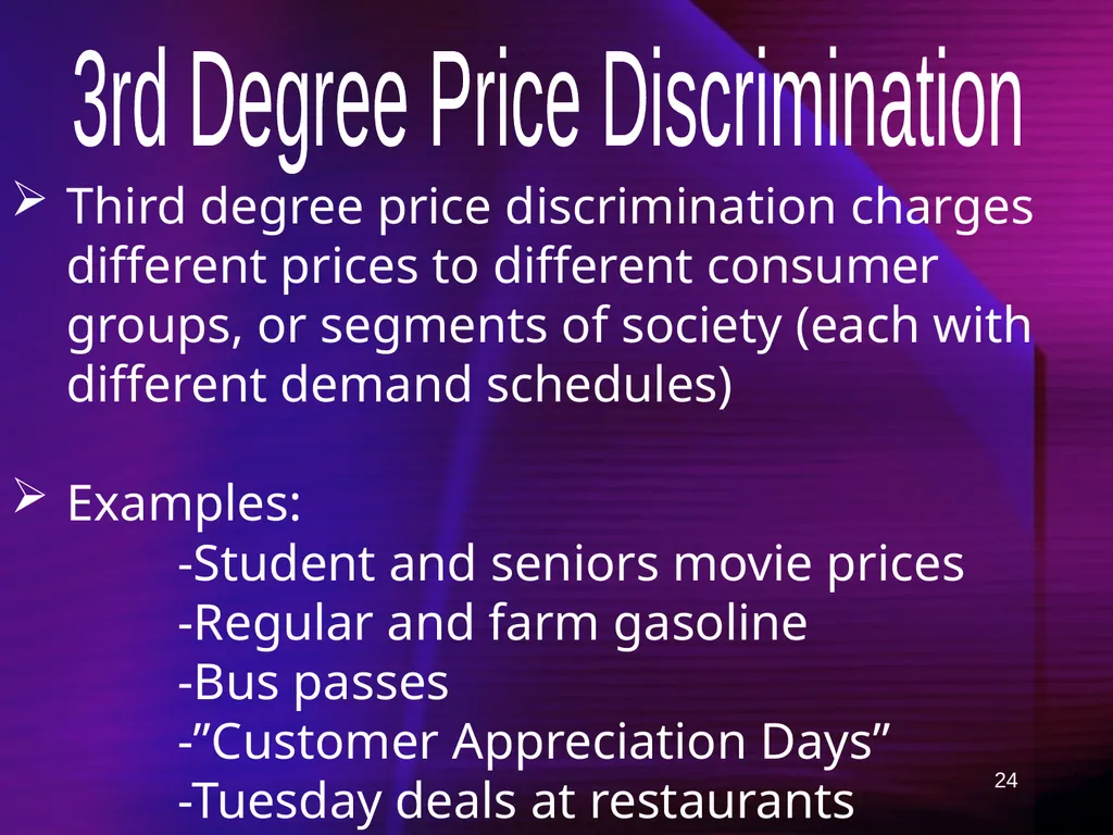 1 Ch 12: Capturing Surplus Any firm with market - slide 24 of 45