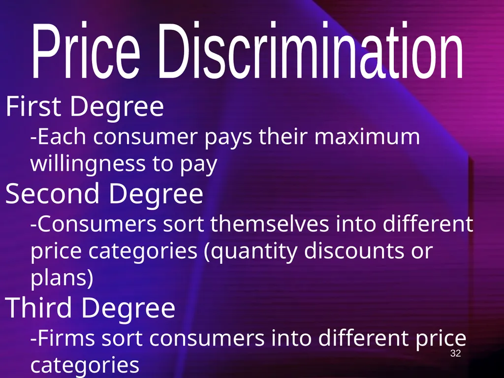 1 Ch 12: Capturing Surplus Any firm with market - slide 32 of 45