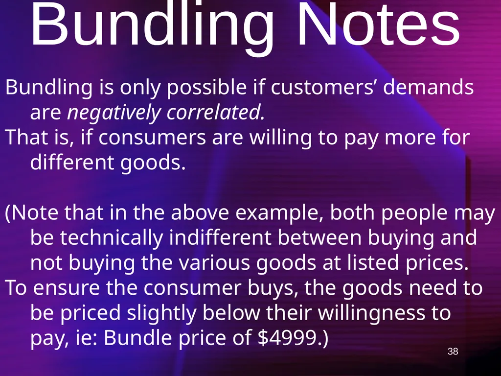 1 Ch 12: Capturing Surplus Any firm with market - slide 38 of 45