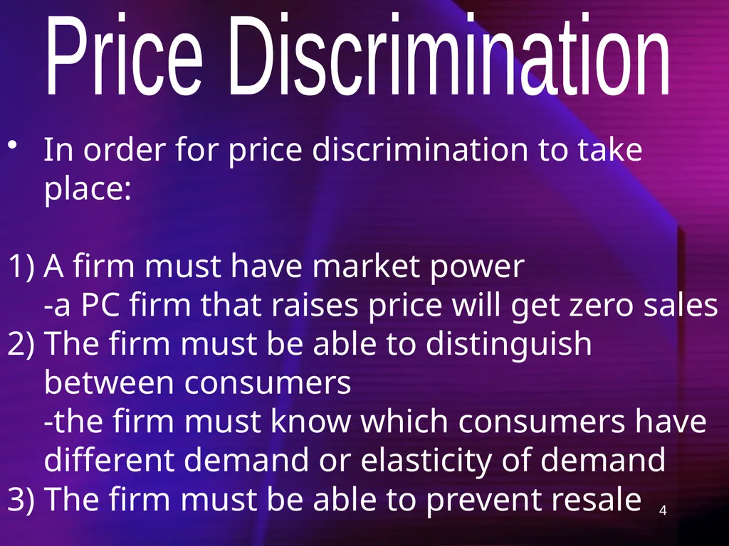 1 Ch 12: Capturing Surplus Any firm with market - slide 4 of 45