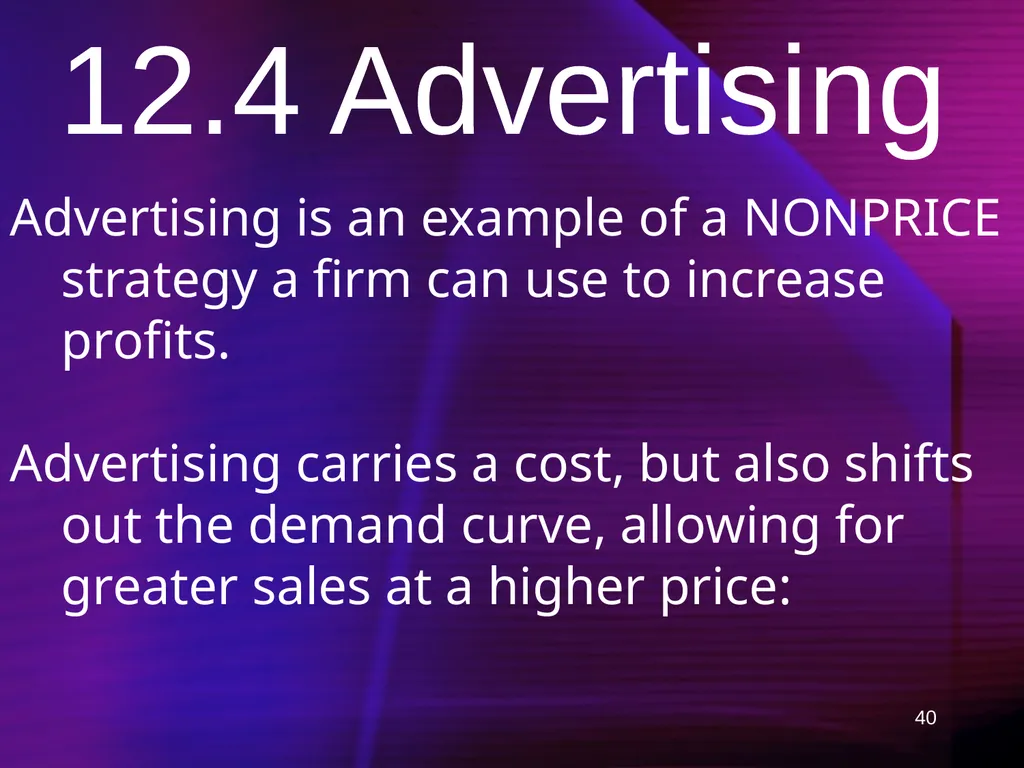 1 Ch 12: Capturing Surplus Any firm with market - slide 40 of 45