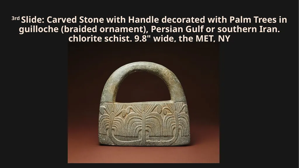 Near East, 3rd millennium BC, Chlorite Vessels and - slide 4 of 8