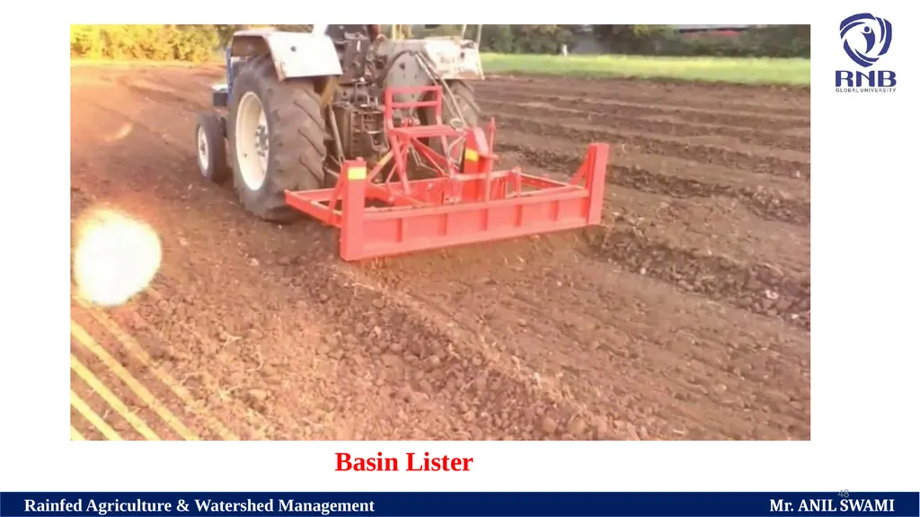 SOIL AND WATER CONSERVATION TECHNIQUES Delivered - slide 48 of 66