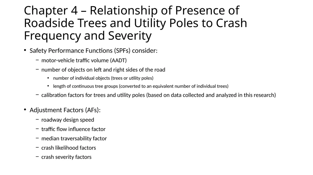 Proposed Guidance for Fixed Objects in the - slide 11 of 22