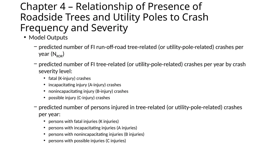 Proposed Guidance for Fixed Objects in the - slide 13 of 22