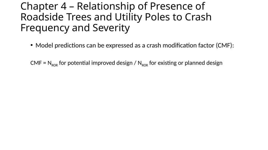 Proposed Guidance for Fixed Objects in the - slide 14 of 22