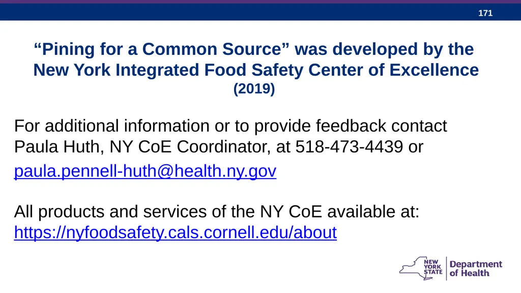 Pining for a Common Source SELF-PACED EXERCISE - slide 171 of 171