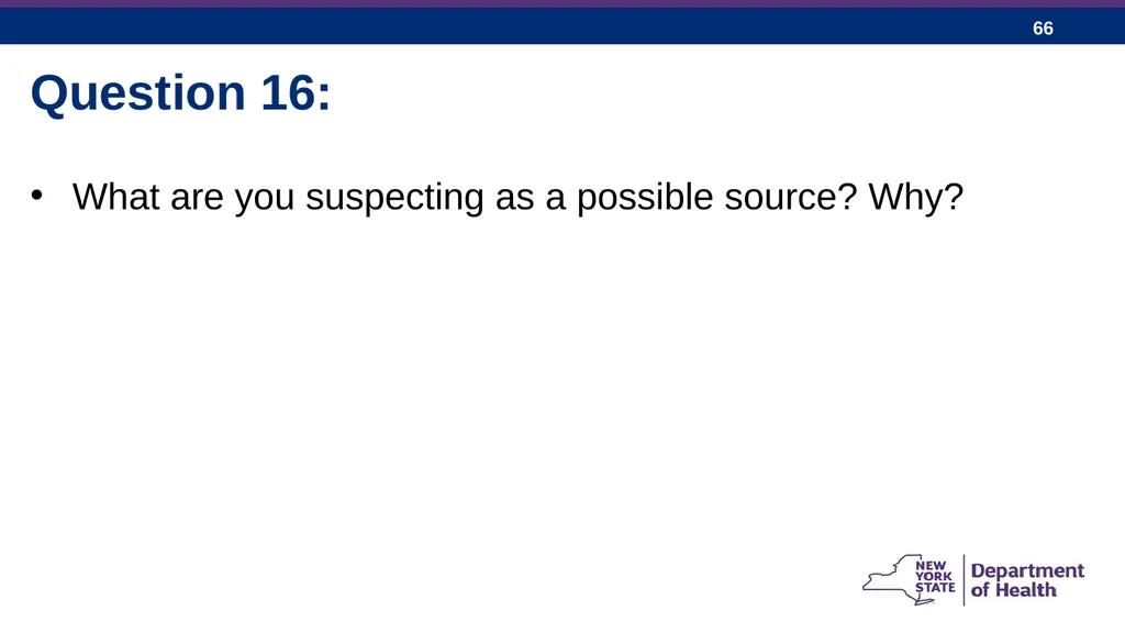 Pining for a Common Source SELF-PACED EXERCISE - slide 66 of 171