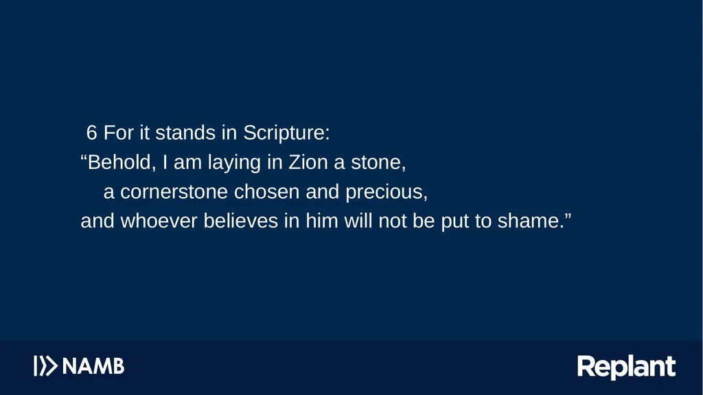 Pursuing Church Maturity Missing the target has - slide 6 of 34