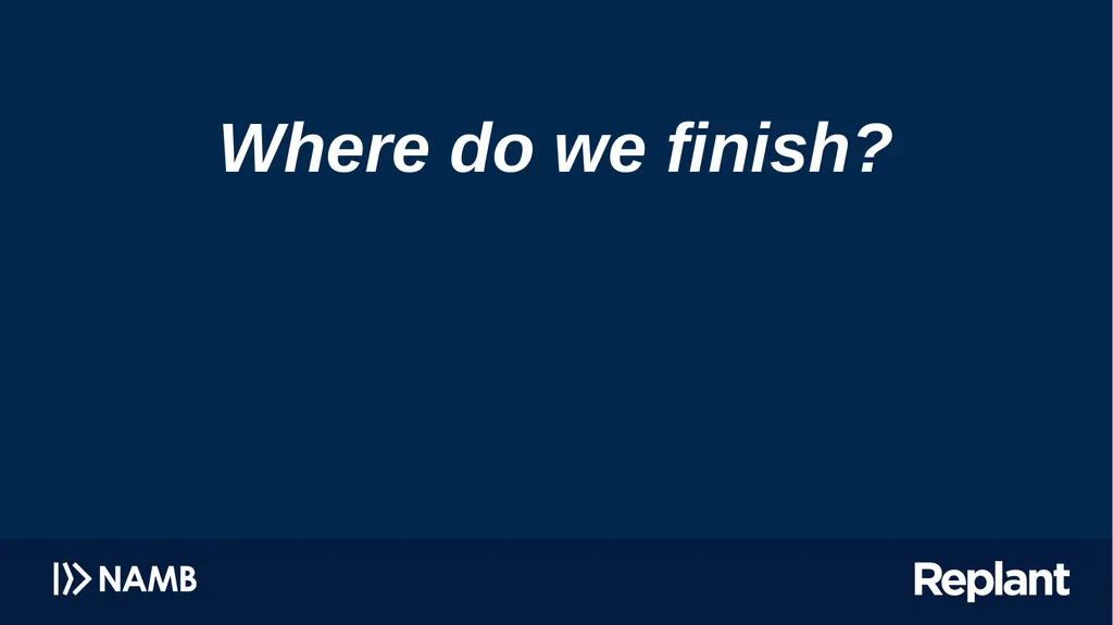 Pursuing Church Maturity Missing the target has - slide 34 of 34