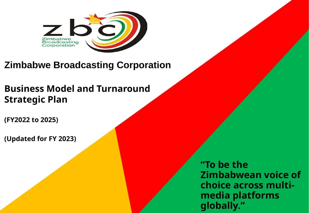 Zimbabwe Broadcasting Corporation Business Model