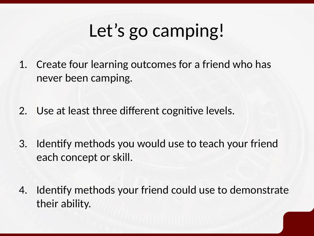 Session 2 Learning Outcomes: articulating our - slide 13 of 16