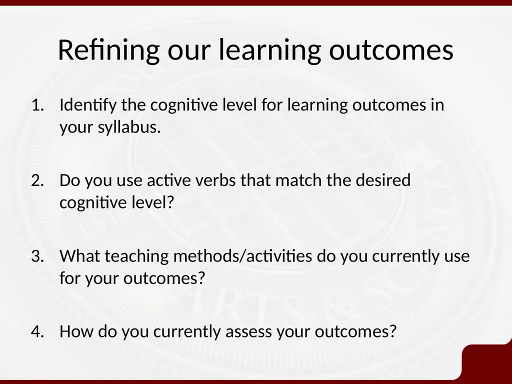 Session 2 Learning Outcomes: articulating our - slide 16 of 16