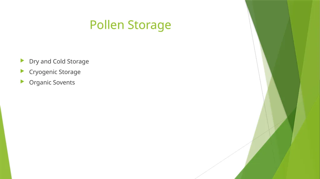 Pollination Pollination is the transfer of pollen - slide 20 of 22