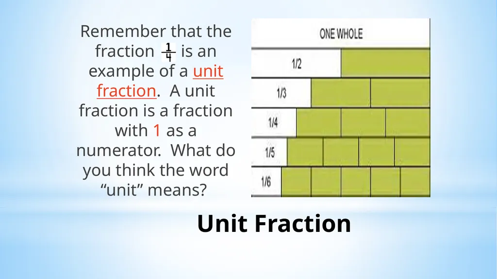 Fractional Parts of a Set Lesson 9-4 Obective I - slide 8 of 19